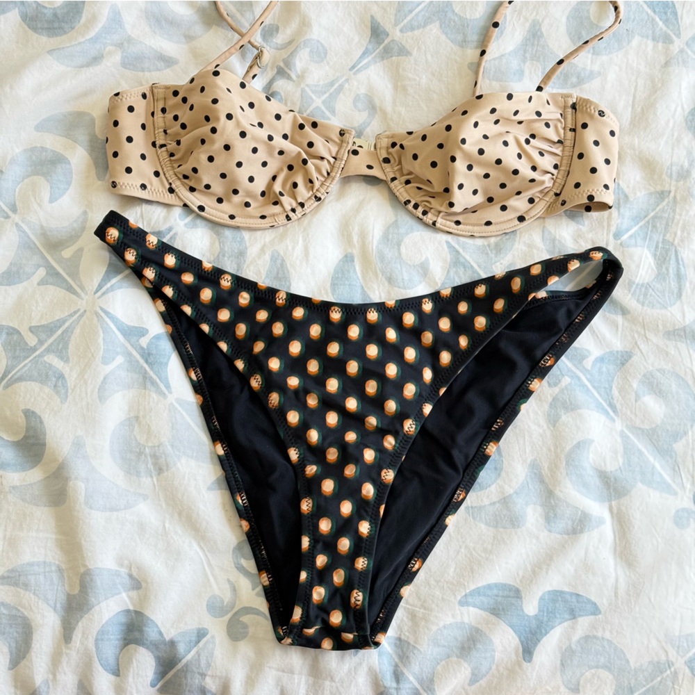 Cooke Swim Mismatch Bikini Set - Size 2